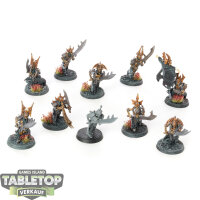 Soulblight Gravelords - 10 Grave Guard - teilweise bemalt