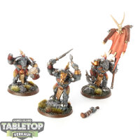 Beastmen Brayherds - 3 Minotaur Herd - bemalt