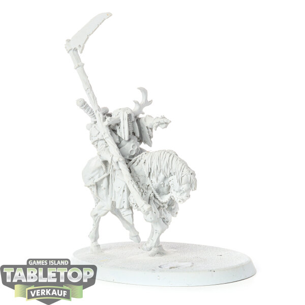 Maggotkin of Nurgle - Nurgle Chaos Lord on Daemonic Mount - grundiert