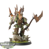 Death Guard - Chaos Lord in Terminator Armour - bemalt