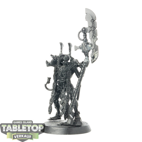 Necrons - Overlord with Tachyon Arrow - grundiert
