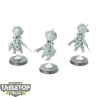 Kharadron Overlords - 3x Endrinriggers - unbemalt