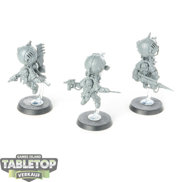 Kharadron Overlords - 3 Endrinriggers - unbemalt
