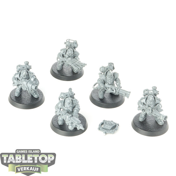 Kharadron Overlords - 5x Grundstok Thunderers - unbemalt