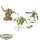 Tau Empire - 3x XV8 Crisis Battlesuit Team - teilweise bemalt