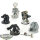 Space Wolves - 5x Wolf Guard Terminators klassisch - teilweise bemalt