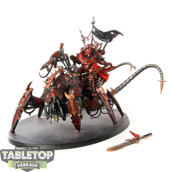 Chaos Space Marines - Lord Discordant on Helstalker - bemalt