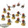 Tau Empire - 10 x Fire Warriors Strike Team - bemalt