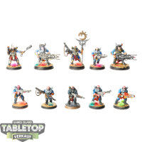 Genestealer Cults - 10 Neophyte Hybrids - bemalt