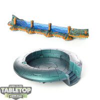 Tau Empire - Tidewall Shieldline - bemalt