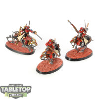 Adeptus Mechanicus - 3x Serberys Raiders - bemalt