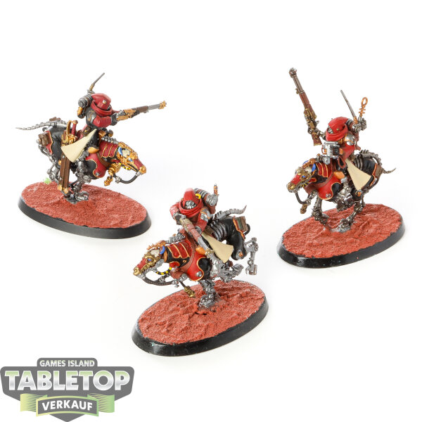 Adeptus Mechanicus - 3x Serberys Raiders - bemalt