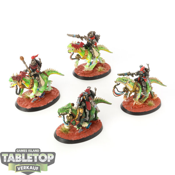 Adeptus Mechanicus - 4x Serberys Sulphurhounds - bemalt