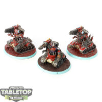 Adeptus Mechanicus - 3x Kataphron Destroyers - bemalt