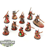 Adeptus Mechanicus - 10x Skitarii Rangers - bemalt