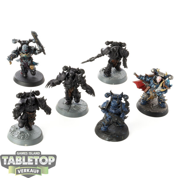 Chaos Space Marines - 6x Chosen Klassisch - teilweise bemalt