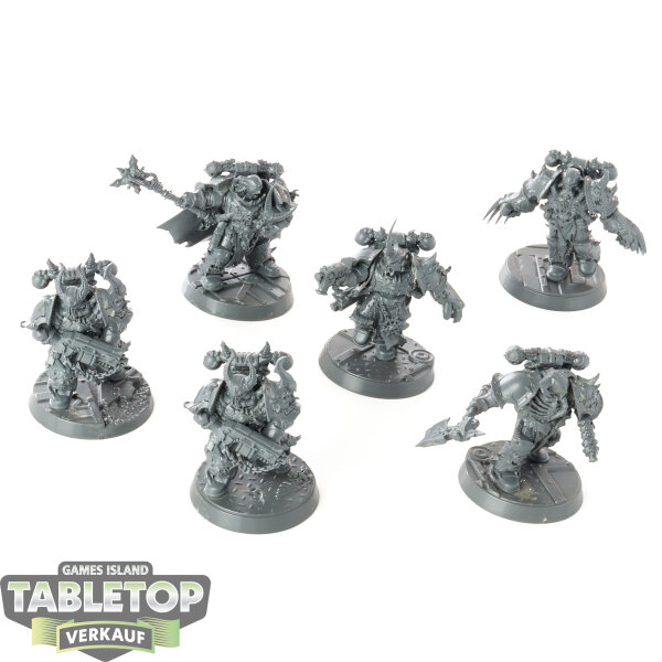 Chaos Space Marines - 6x Chosen klassisch  - unbemalt