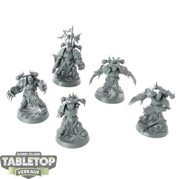 Chaos Space Marines - 5x Chosen - unbemalt