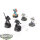 Tau Empire - 5x Fire Warriors Strike Team - teilweise bemalt