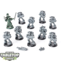 Dark Angels - 10x Tactical Squad klassisch - teilweise...
