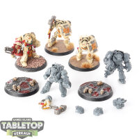 Dark Angels - 5x Deathwing Terminators - teilweise bemalt