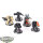 Dark Angels - 5x Deathwing Terminators - teilweise bemalt