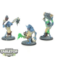 Gloomspite Gitz - 3x Rockgut Troggoths - bemalt