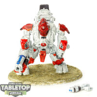 Tau Empire - XV95 Ghostkeel Battlesuit - bemalt