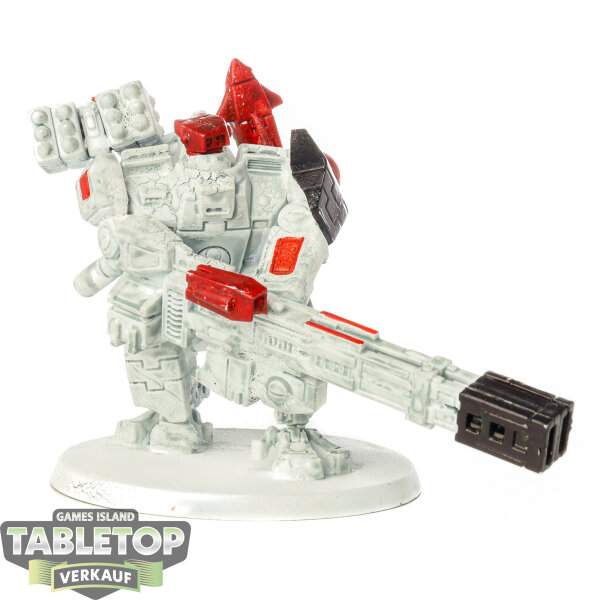 Tau Empire - XV88 Broadside Battlesuit - teilweise bemalt