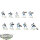 Tau Empire - 10 x Fire Warriors Breacher Team - teilweise bemalt