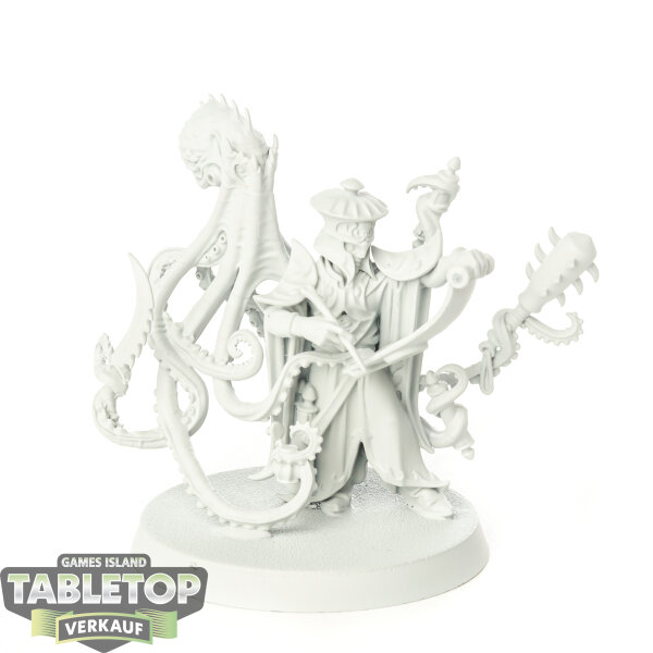 Idoneth Deepkin - Lotann, Warden of the Soul Ledgers - grundiert