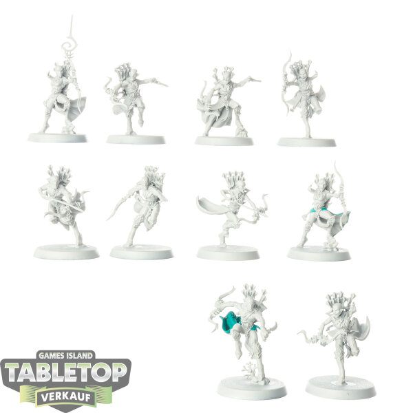 Idoneth Deepkin - 10 x Namarti Reavers - teilweise bemalt