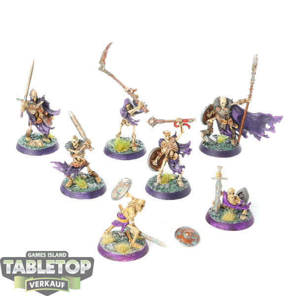 Soulblight Gravelords - Sepulchral Guard - bemalt