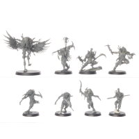 Beasts of Chaos - 8x Corvus Cabal - unbemalt
