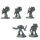 Space Marines - 5x Devastator Squad - teilweise bemalt