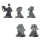 Space Marines - 5x Sternguard Veterans klassisch - teilweise bemalt