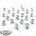 Ossiarch Bonereapers - 20 x Mortek Guard - grundiert