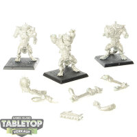 Lizardmen - 3 x Kroxigor klassisch - unbemalt