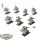 Lizardmen - 8 x Saurus Cavalry - unbemalt