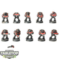 Deathwatch - 10x Tactical Squad - teilweise bemalt