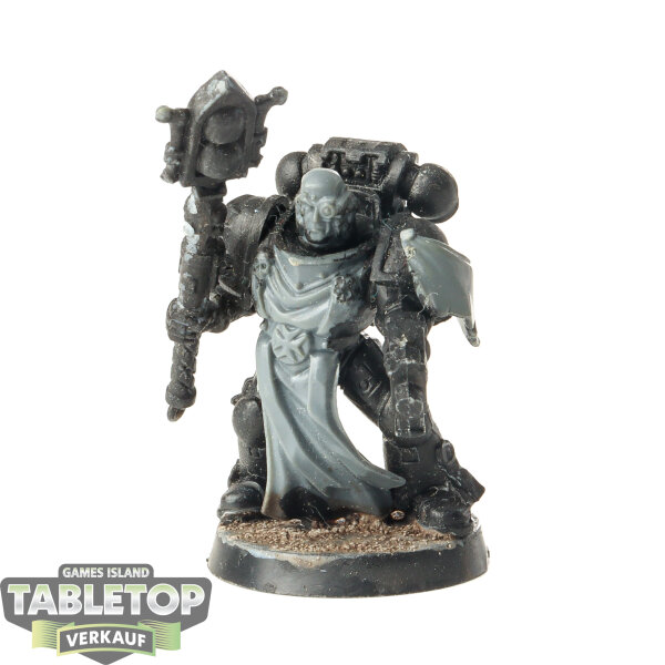 Space Marines - Chaplain klassisch - teilweise bemalt