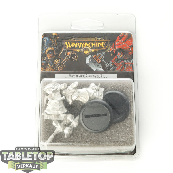 Protectorate of Menoth - 2x Flameguard Cleansers grunts - im Gussrahmen