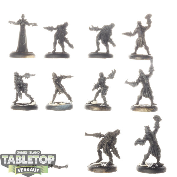 Mercenaries - Cephalyx Mind Bender & 9x Drudges - grundiert