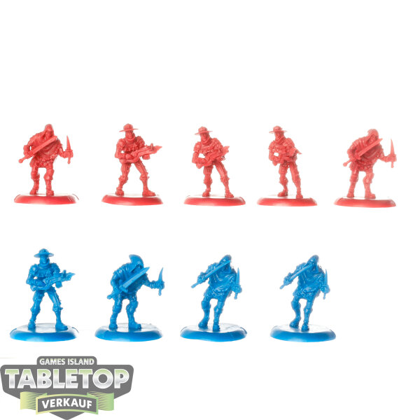 Mercenaries - 9x Croes Cutthroats - The Undercity - unbemalt