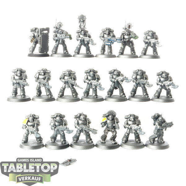 Horus Heresy - 19 Iron Warriors MKIII Tactical Squad - bemalt