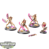 Necrons - 3x Skorpekh Destroyers - teilweise bemalt