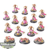 Necrons - 12x Necron Warriors - bemalt