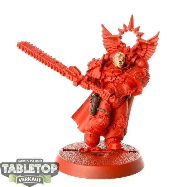 Blood Angels - Chapter Master Gabriel Seth - teilweise bemalt
