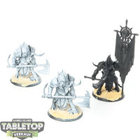 Slaves to Darkness - 3 Ogroid Theridons - teilweise bemalt
