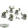 Orruk Warclans - 5x Brutes - bemalt